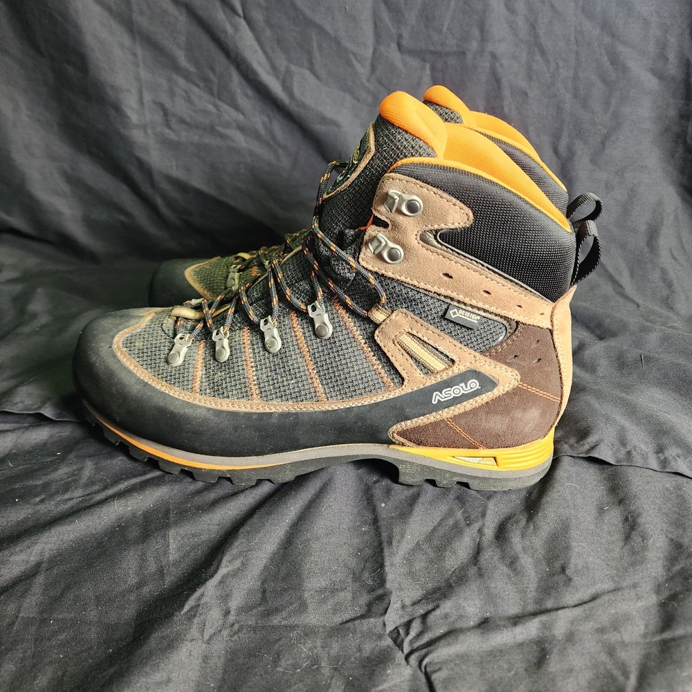 ASOLO Shiraz GV Mid GTX Waterproof Hiking Backpacking Boots Men's US 13 - Picture 2 of 7